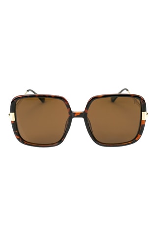 Gafas de sol polarizadas mujer Muse - Categoría 3 - Dorado, marrón y negro
