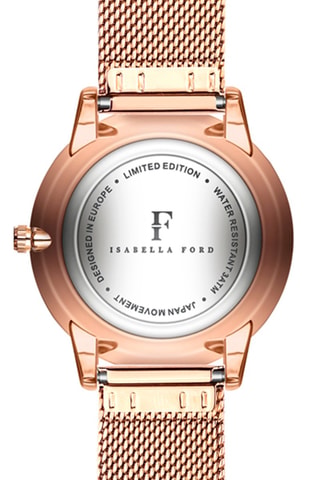 Estuche con reloj de cuarzo y diamante Scarlett