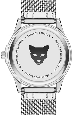 Reloj de cuarzo de metal - Plateado