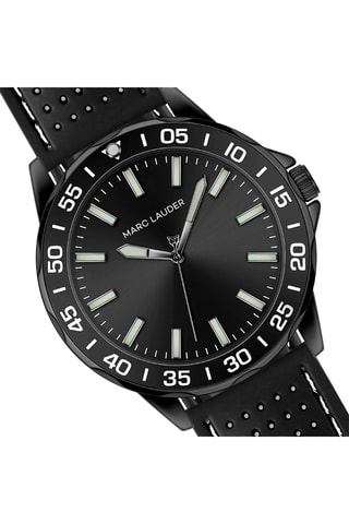 Reloj de cuarzo de silicona Toledo - Negro