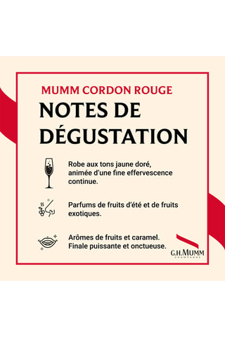 Champagne Cordon Rouge Brut Jéroboam avec caisse - 3 l