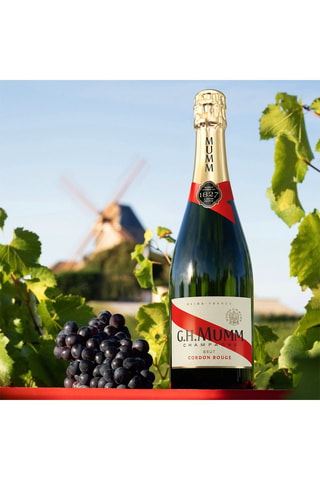 Coffret Champagne Cordon Rouge et 2 flûtes - 75 cl