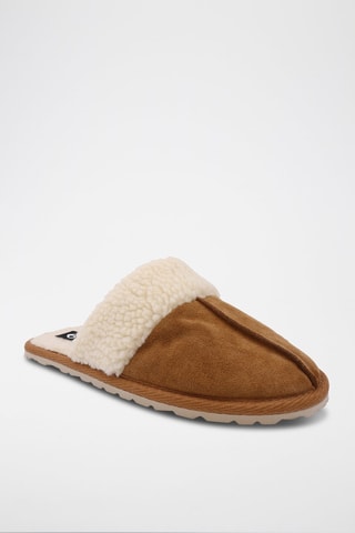Chaussons en nubuck Matrix - Marron