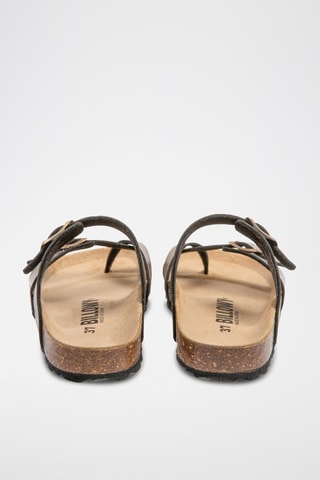 Mules - Noir et marron