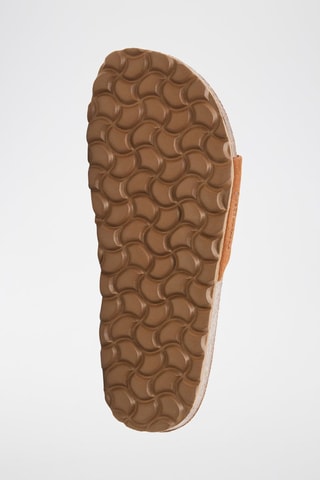 Mules en nubuck - Marron