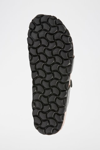 Mules en cuir - Noir