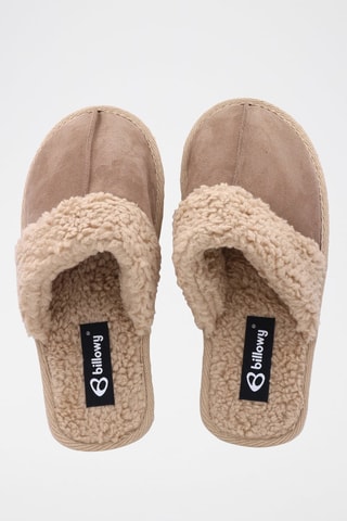 Chaussons en nubuck Matrix - Beige
