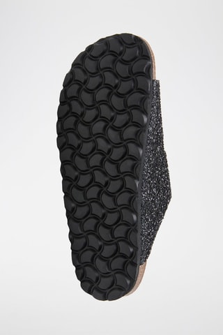 Mules en cuir - Noir