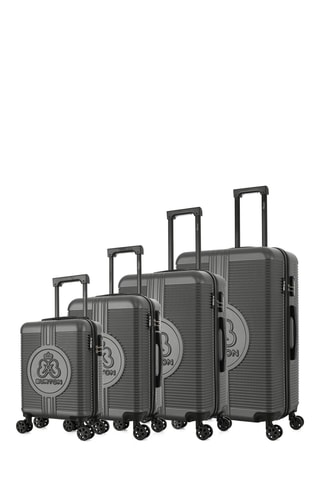 Set de 4 valises Manchester - 47/57/67/76 cm - Gris foncé