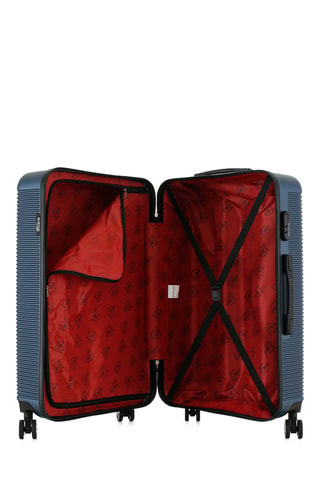 Set de 4 valises Manchester - 47/57/67/76 cm - Bleu