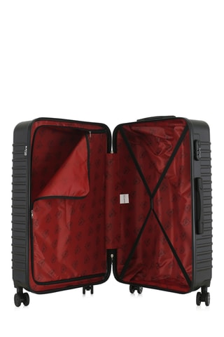 Valise grand volume Oxford (L) - 76 cm - Noir