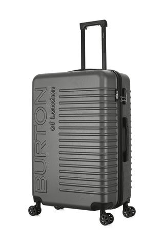 Valise grand volume Oxford (L) - 76 cm - Gris foncé