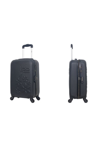 Valise cabine Eleonor (S) - 55 cm - Noir
