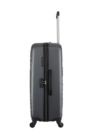 Valise cabine et valise grand volume Nais - 55/75 cm - Gris foncé