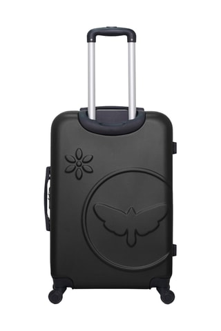 Valise cabine et valise semaine Eleonor (S/M) - 55/65 cm - Noir