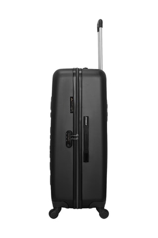 Valise cabine et valise grand volume Eleonor (S/L) - 55/75 cm - Noir