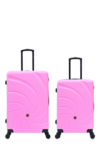 Valise semaine et valise grand volume Serena (M/L) - 66,5/76,5 cm - Rose