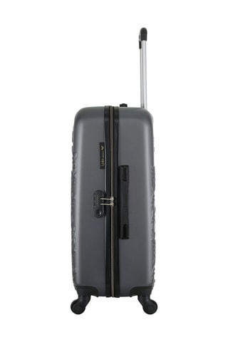 Set de 3 valises Nais - 46/55/65 cm - Gris foncé