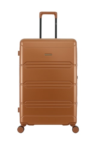 Valise cabine et valise grand volume Lynda (S/L) - 66/76 cm - Marron