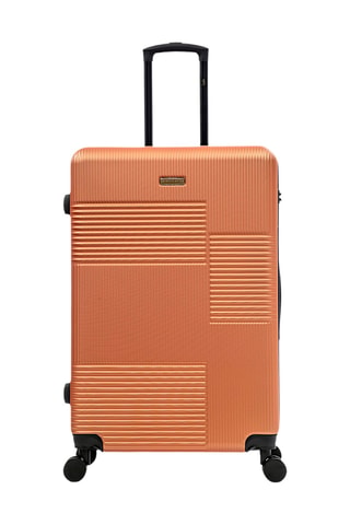 Valise cabine et valise grand volume Livia (S/L) - 56,5/76,5 cm - Orange