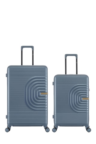 Valise semaine et valise grand volume Celia (M/L) - 66/76 cm - Bleu marine