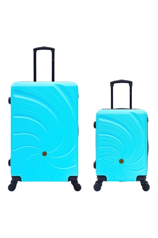 Valise cabine et valise grand volume Serena (S/L) - 57/76,5 cm - Ciel