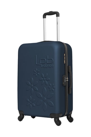 Valise cabine et valise semaine Eléonor (S/M) - 55/65 cm - Bleu marine