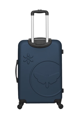 Valise cabine et valise semaine Eléonor (S/M) - 55/65 cm - Bleu marine