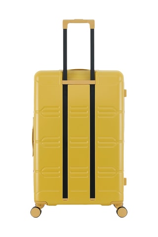 Set de 4 valises Lynda (XS/S/M/L) - 46/55/65/75 cm - Jaune foncé