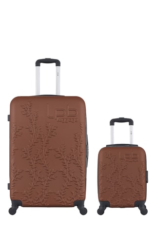 Valise cabine low-cost et valise grand volume Naïs (XS/L) - 46/75 cm - Orange foncé