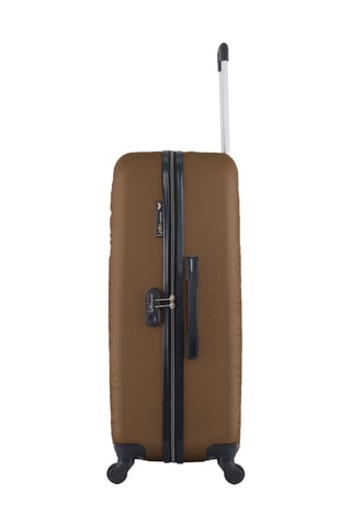 Set de 4 valises Naïs (XS/S/M/L) - 46/55/65/75 cm - Marron