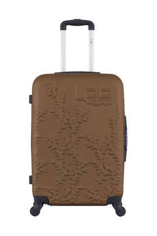 Valise cabine et valise semaine Naïs (S/M) - 55/65 cm - Marron