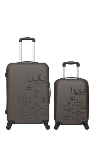 Valise cabine low-cost et valise semaine Eléonor (XS/M) - 46/65 cm - Marron foncé
