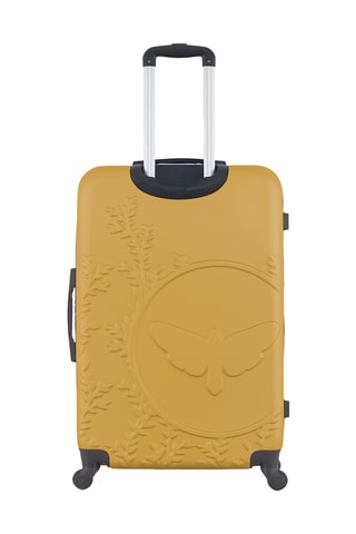 Set de 4 valises Naïs (XS/S/M/L) - 46/55/65/75 cm - Jaune