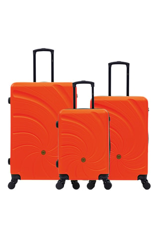 Set de 3 valises Serena (S/M/L) - 57/66,5/76,5 cm - Orange