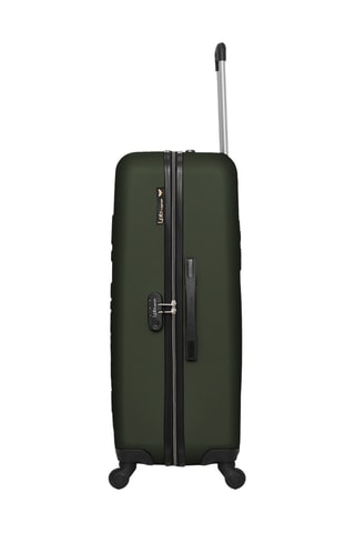 Set de 4 valises Eléonor (XS/S/M/L) - 46/55/65/75 cm - Vert foncé