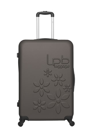 Valise semaine et valise grand volume Eléonor (M/L) - 65/75 cm - Marron foncé