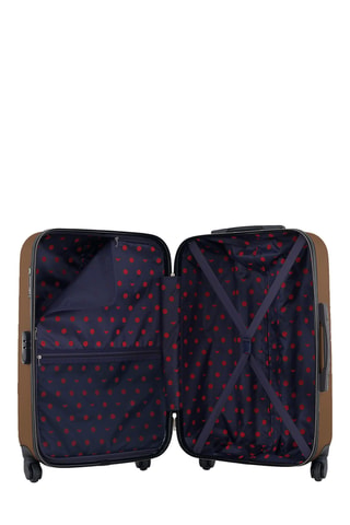 Valise cabine low-cost et valise semaine Naïs (XS/M) - 46/65 cm - Marron