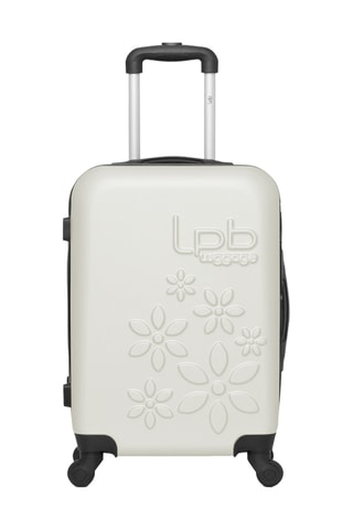 Valise cabine low-cost et valise cabine Eléonor (XS/S) - 46/55 cm - Beige clair