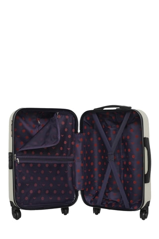 Valise cabine low-cost et valise cabine Eléonor (XS/S) - 46/55 cm - Beige clair