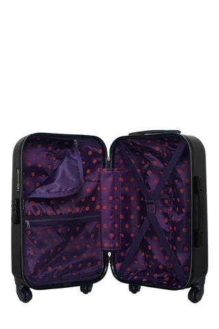 Valise cabine low-cost et valise cabine Eléonor (XS/S) - 46/55 cm - Noir