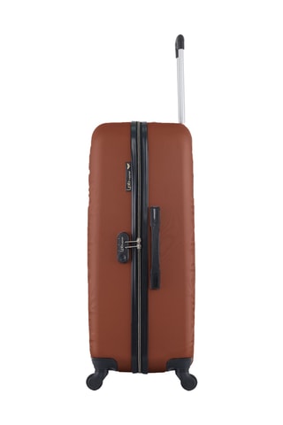 Set de 4 valises Naïs (XS/S/M/L) - 46/55/65/75 cm - Orange foncé
