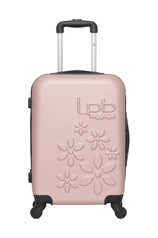 Valise cabine low-cost et valise cabine Eléonor (XS/S) - 46/55 cm - Rose clair