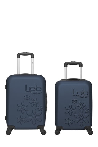 Valise cabine low-cost et valise cabine Eléonor (XS/S) - 46/55 cm - Bleu marine