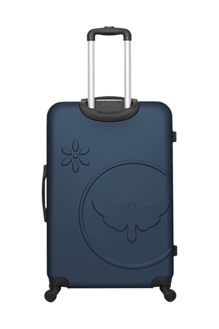 Valise semaine et valise grand volume Eléonor (M/L) - 65/75 cm - Bleu marine