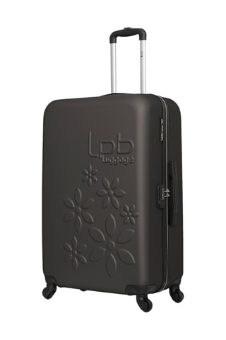 Set de 4 valises Eléonor (XS/S/M/L) - 46/55/65/75 cm - Marron foncé