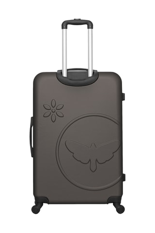 Set de 4 valises Eléonor (XS/S/M/L) - 46/55/65/75 cm - Marron foncé