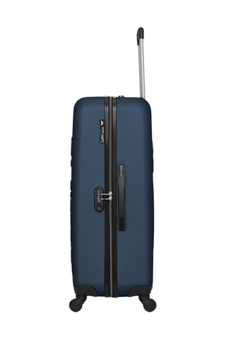 Set de 3 valises Eléonor (XS/S/L) - 46/55/75 cm - Bleu marine
