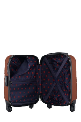 Valise cabine low-cost Naïs (XS) - 46 cm - Orange foncé