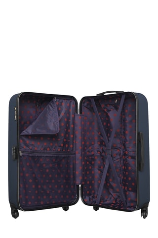 Set de 3 valises Eléonor (XS/S/M) - 46/55/65 cm - Bleu marine